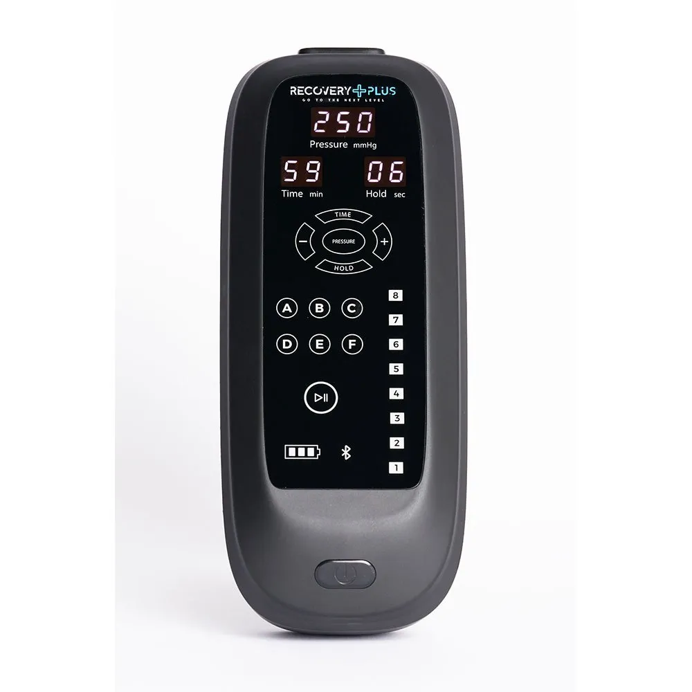 Recovery Plus Rp 8.0 Pro Bluetooth Pakke Støvler Pressoterapi, Black, Height 155-195cm