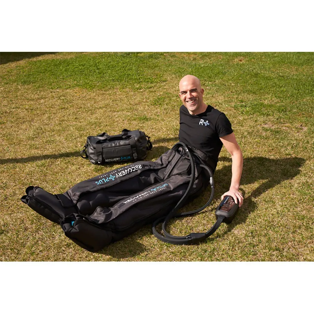 Recovery Plus Rp 8.0 Pro Bluetooth Pakke Støvler Pressoterapi, Black, Height 155-195cm