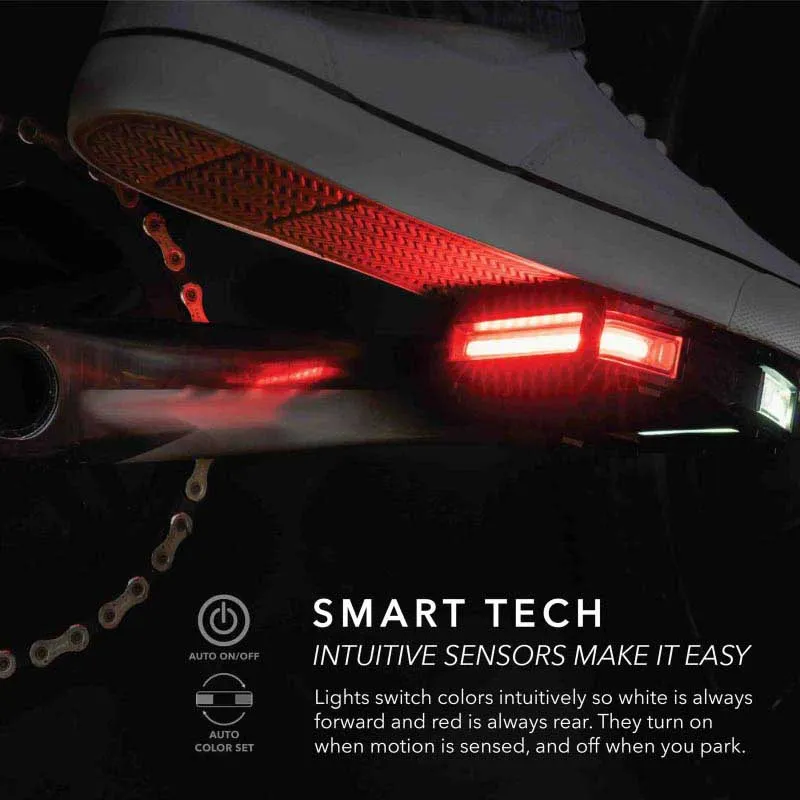 Redshift Arclight Sykkelpedaler, Black / red, One Size