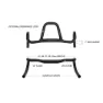 Redshift Kitchen Sink 25º Flare Styre, Black, 31.8mm, 410mm