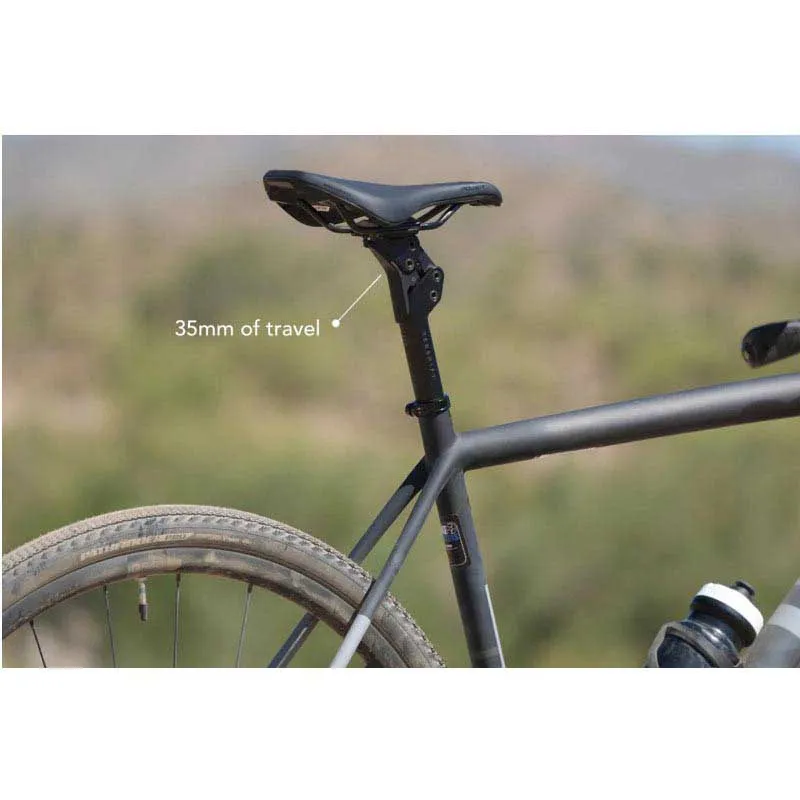 Redshift Shockstop Pro Endurance Setepinne, Black, 350mm, 27.2mm