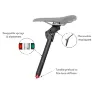 Redshift Shockstop Pro Endurance Setepinne, Black, 350mm, 27.2mm