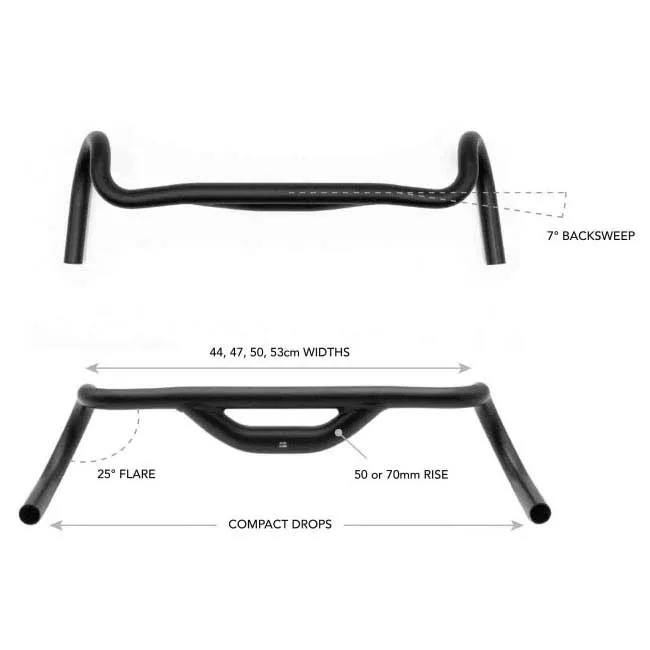 Redshift Top Shelf 50 Mm Rise 25º Styre Redshift Top Shelf 50 Mm Rise 25º Styre