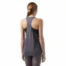 Reebok Burnout Trend Ermeløs T-skjorte female, Dark grey heather