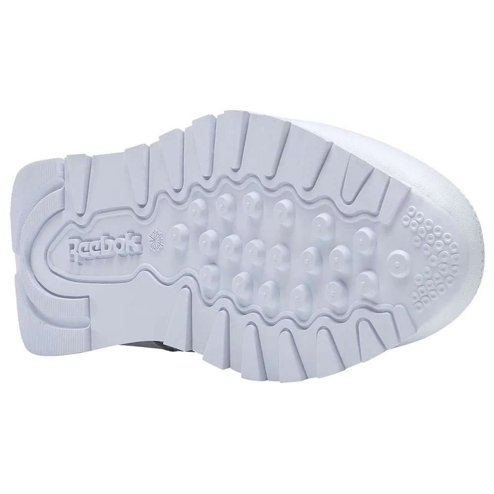 Reebok Leather 1v Velcro Treningssko, White / carbon / vector blue, EU 31 1/2 Reebok Leather 1v Velcro Treningssko, White / carbon / vector blue, EU 31 1/2