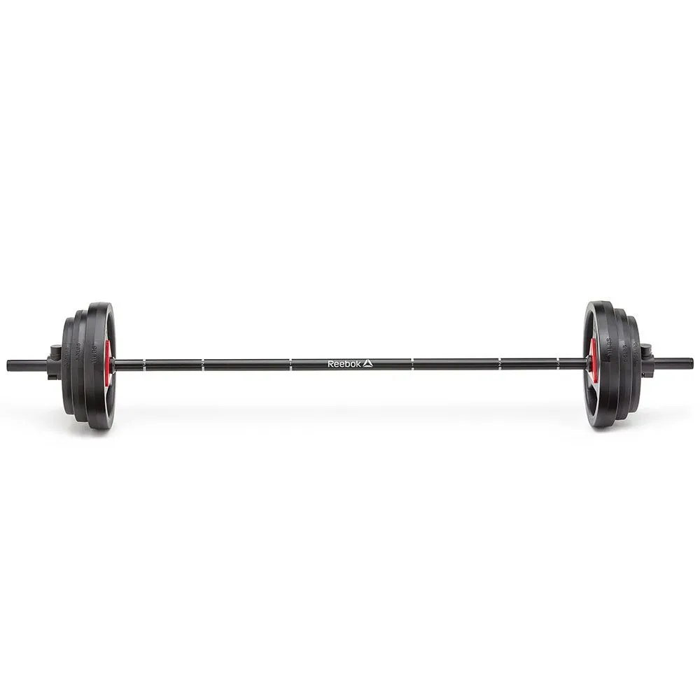 Reebok Rep Set Delta 20 kg, Pump set, Black/red, 20kg