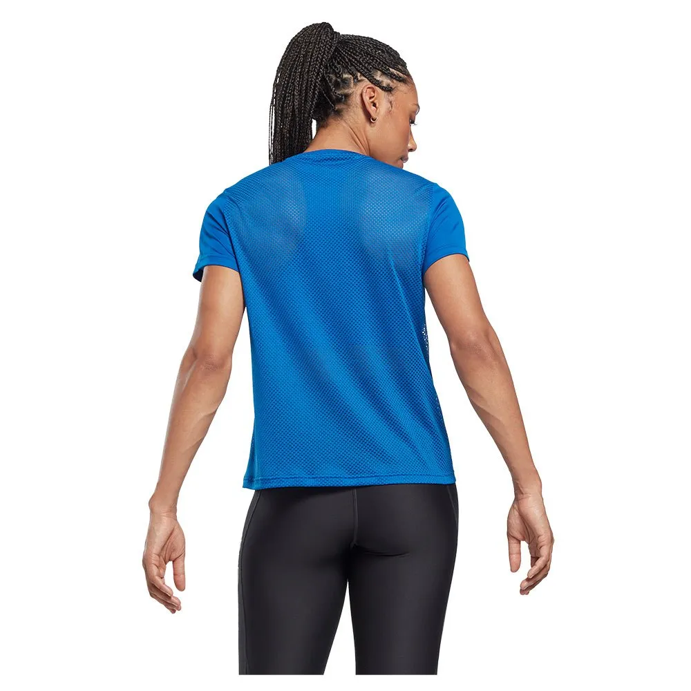 Reebok Speedwick Graphic Kortarmet T-skjorte female, Vector blue