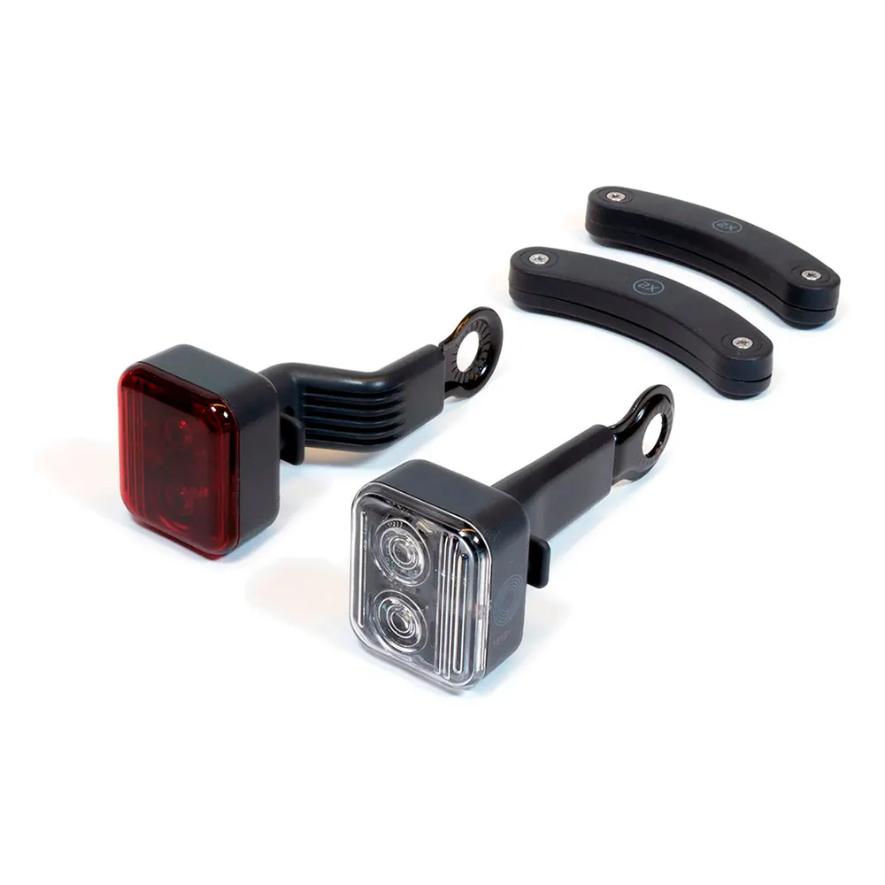 Reelight Ams Flash Sykkellyktesett, Black, One Size Reelight Ams Flash Sykkellyktesett, Black, One Size