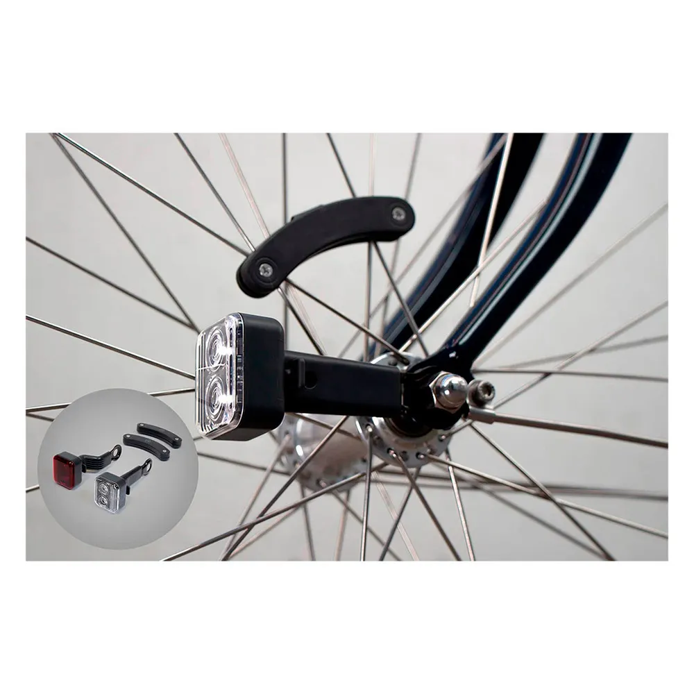 Reelight Ams Flash Sykkellyktesett, Black, One Size Reelight Ams Flash Sykkellyktesett, Black, One Size