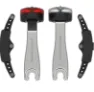 Reelight CPH+ med lang arm ,med backup, Black, One Size