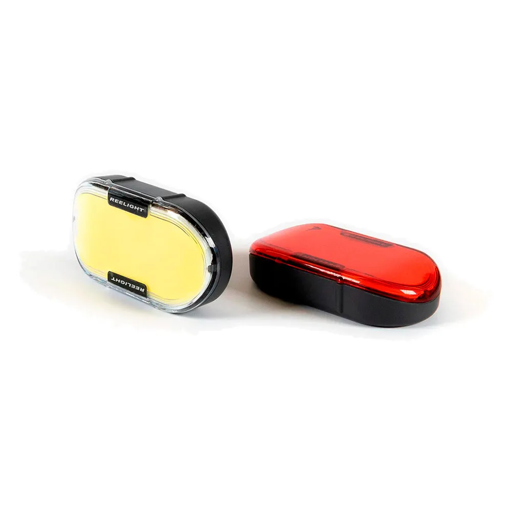 Reelight Gem Sykkellyktesett, Black, One Size Reelight Gem Sykkellyktesett, Black, One Size