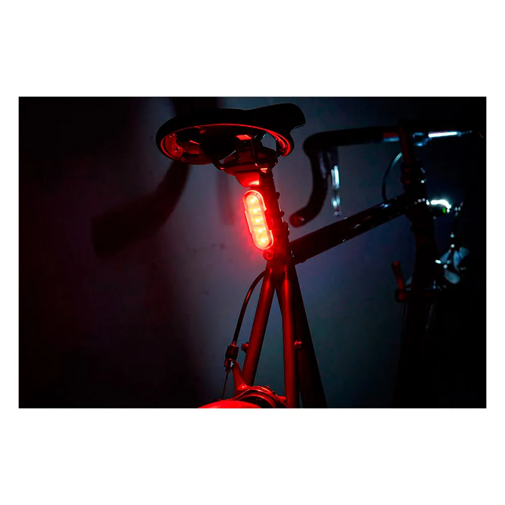 Reelight Stadium Rechargeable Sykkellyktesett, Black, 120/30 Lysstyrker Reelight Stadium Rechargeable Sykkellyktesett, Black, 120/30 Lysstyrker