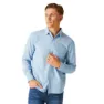 Powder blue linen