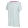 Regatta Ballyton Kortarmet T-skjorte, Bleached aqua