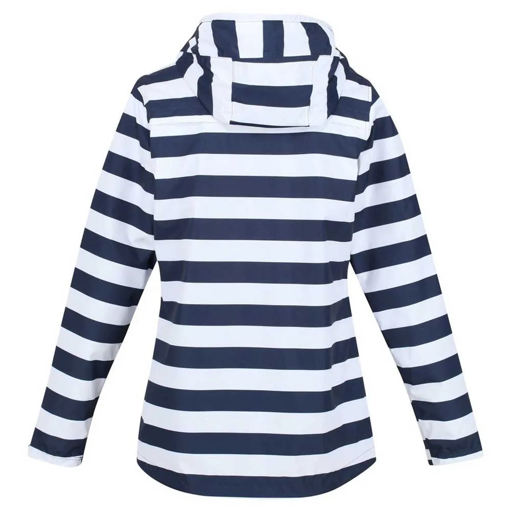 Regatta Bayarma Softshelljakke, Navy / white stripe