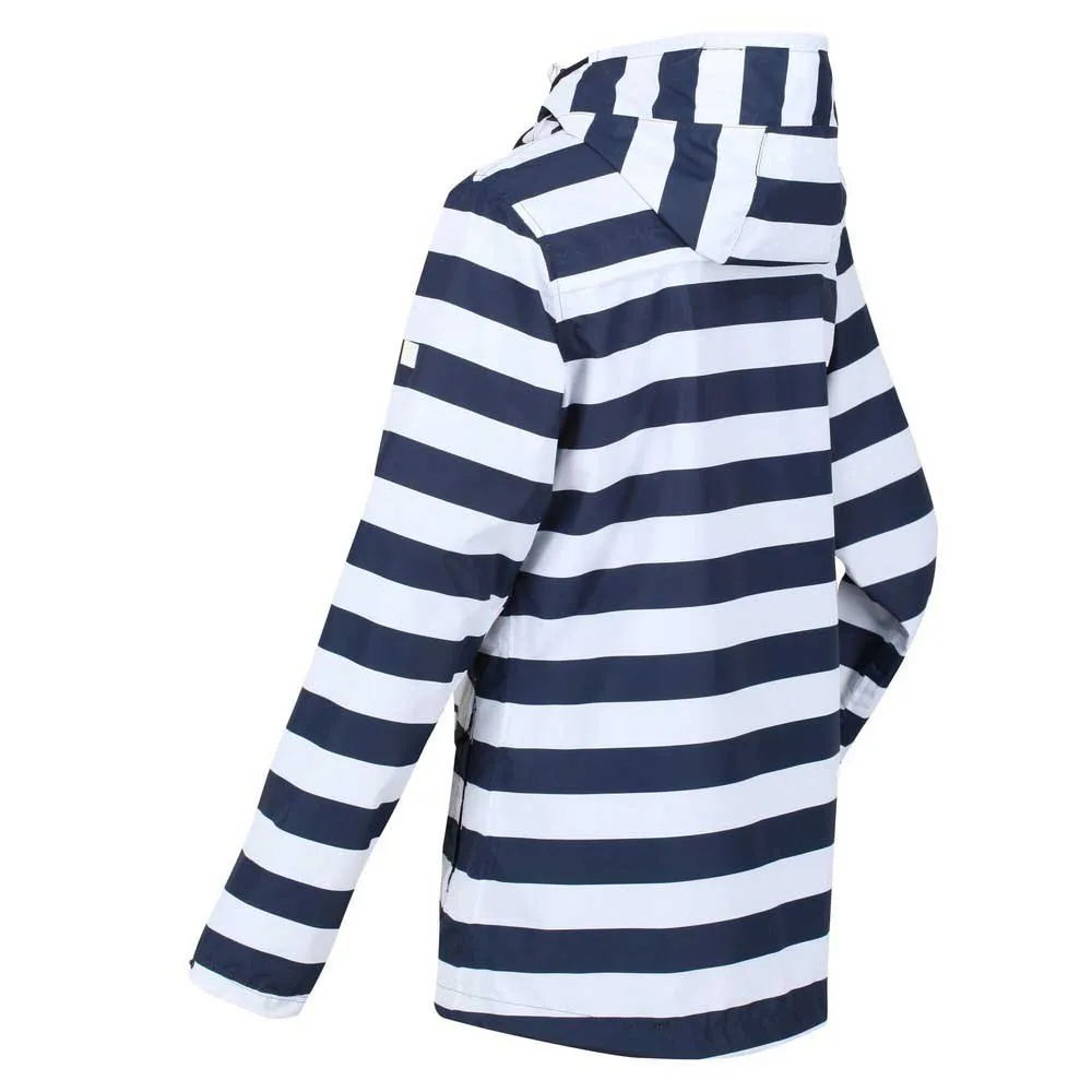 Regatta Bayarma Softshelljakke, Navy / white stripe