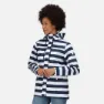 Regatta Bayarma Softshelljakke, Navy / white stripe