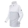 Regatta Bayletta Fleecejakke Med Halv Glidelås, White / navy