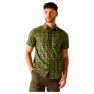 Nephrite green / black check