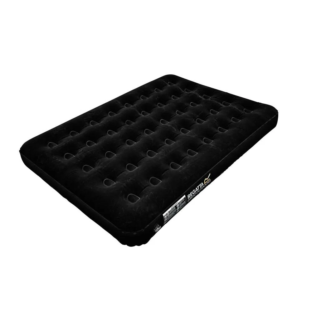 Regatta Flock Oppblåsbar Matte Refurbished, Black