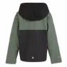 Regatta Hanleigh Jakke, Black / agave green, 7-8Y