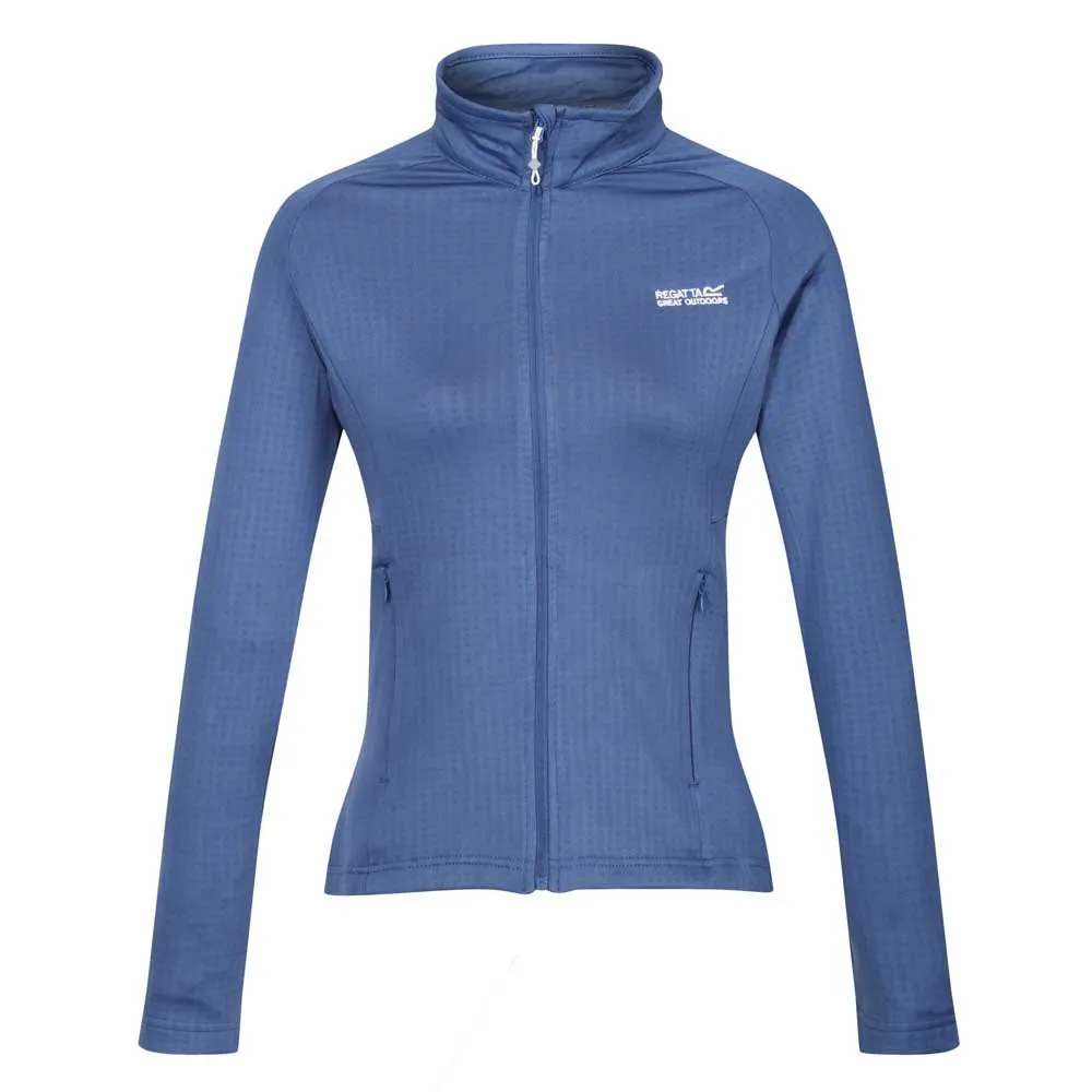 Regatta Highton Lte Ii Fleecejakke Med Full Glidelås, Dusty denim