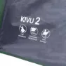 Regatta Kivu 2 V3 Telt, Green pasture / ebony, 2 Steder