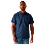 Regatta Mindanol X Kortarmet Skjorte Refurbished, Navy triangle point