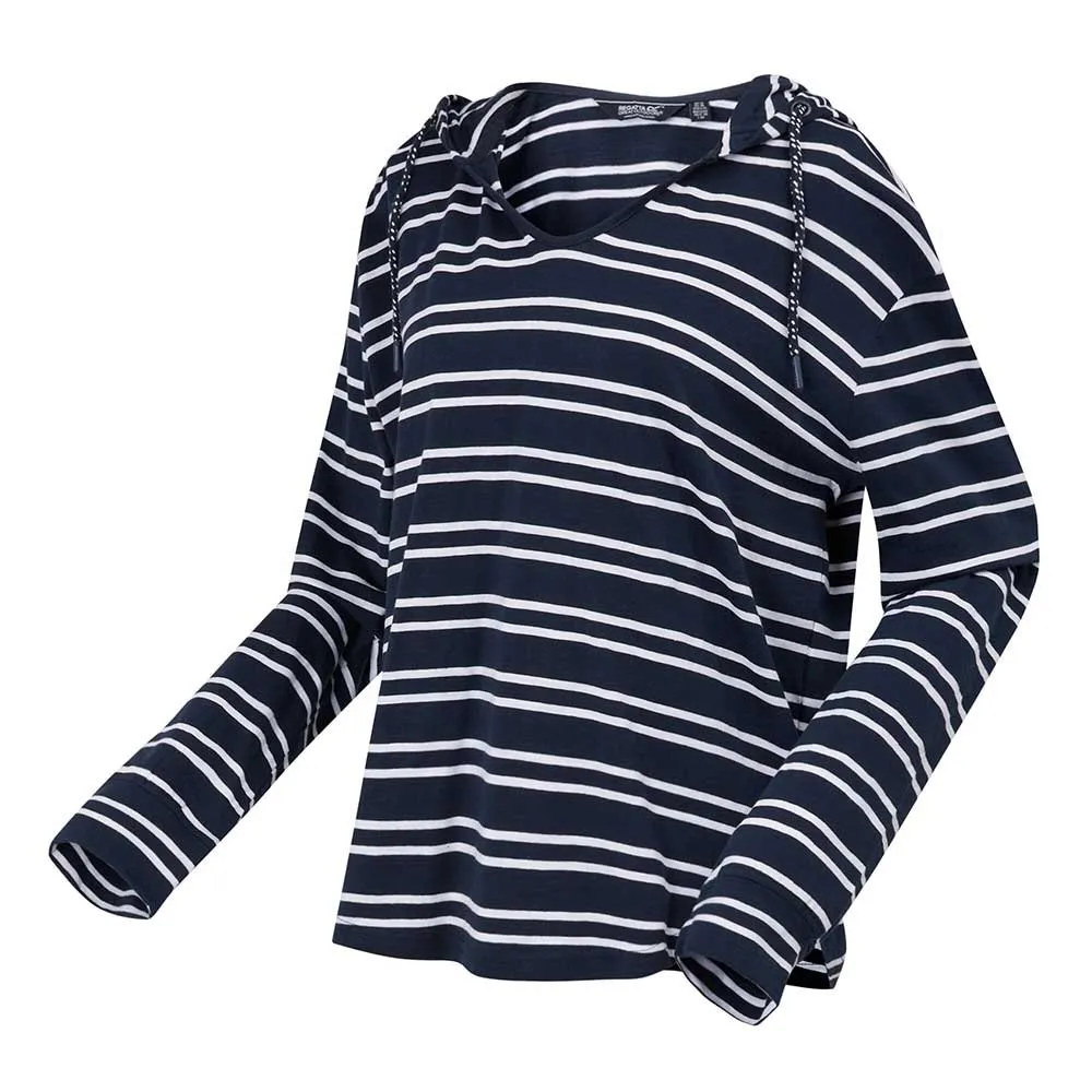 Regatta Minerve Langarmet T-skjorte, Navy / white Regatta Minerve Langarmet T-skjorte, Navy / white