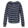 Regatta Minerve Langarmet T-skjorte, Navy / white