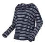 Regatta Minerve Langarmet T-skjorte, Navy / white