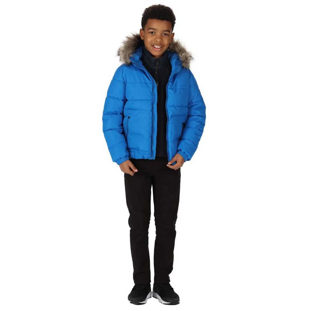 Regatta Parkes Jakke, Skydiver blue, 7-8Y