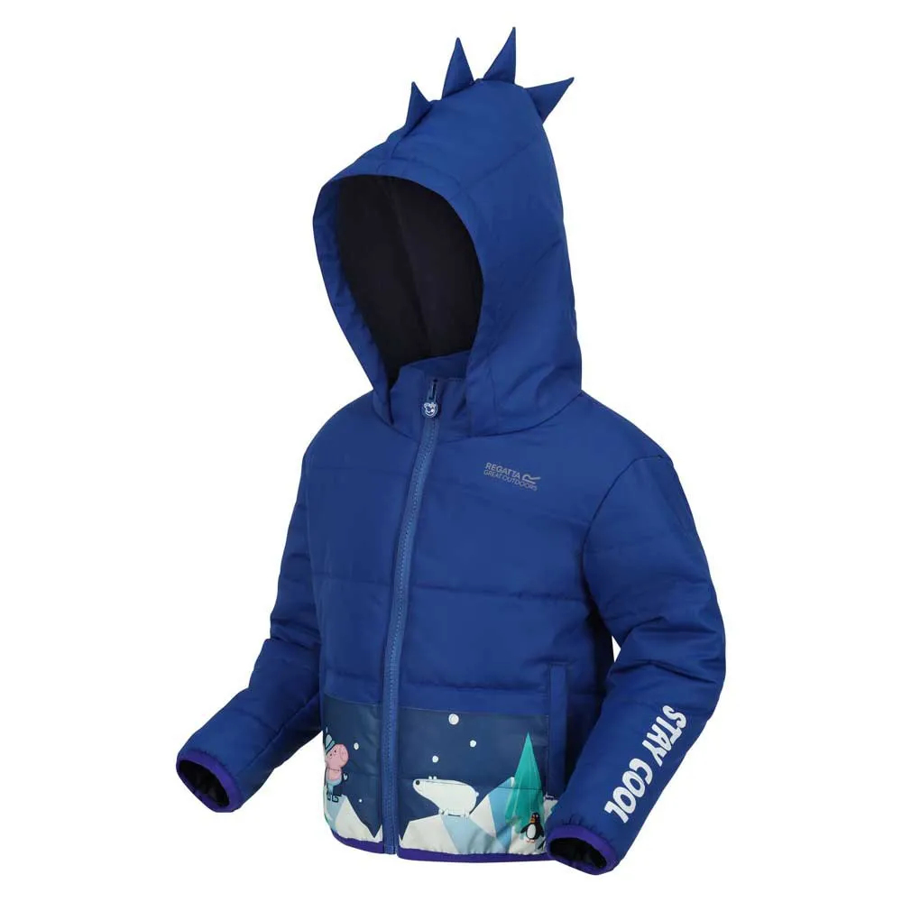 Regatta Peppa Pig Padded Jakke, Space blue, 3-4Y Regatta Peppa Pig Padded Jakke, Space blue, 3-4Y