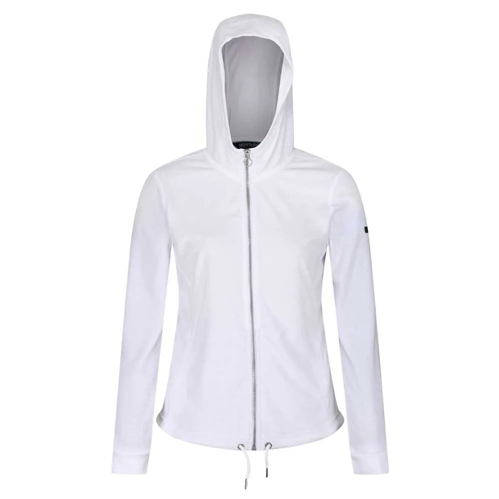 Regatta Ranielle Fleecejakke Med Hette, White Regatta Ranielle Fleecejakke Med Hette, White