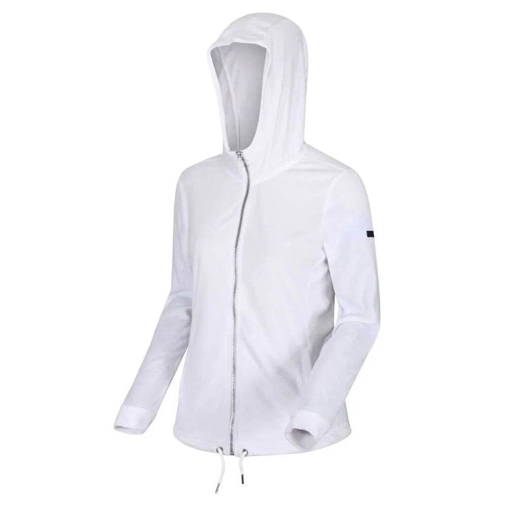 Regatta Ranielle Fleecejakke Med Hette, White Regatta Ranielle Fleecejakke Med Hette, White