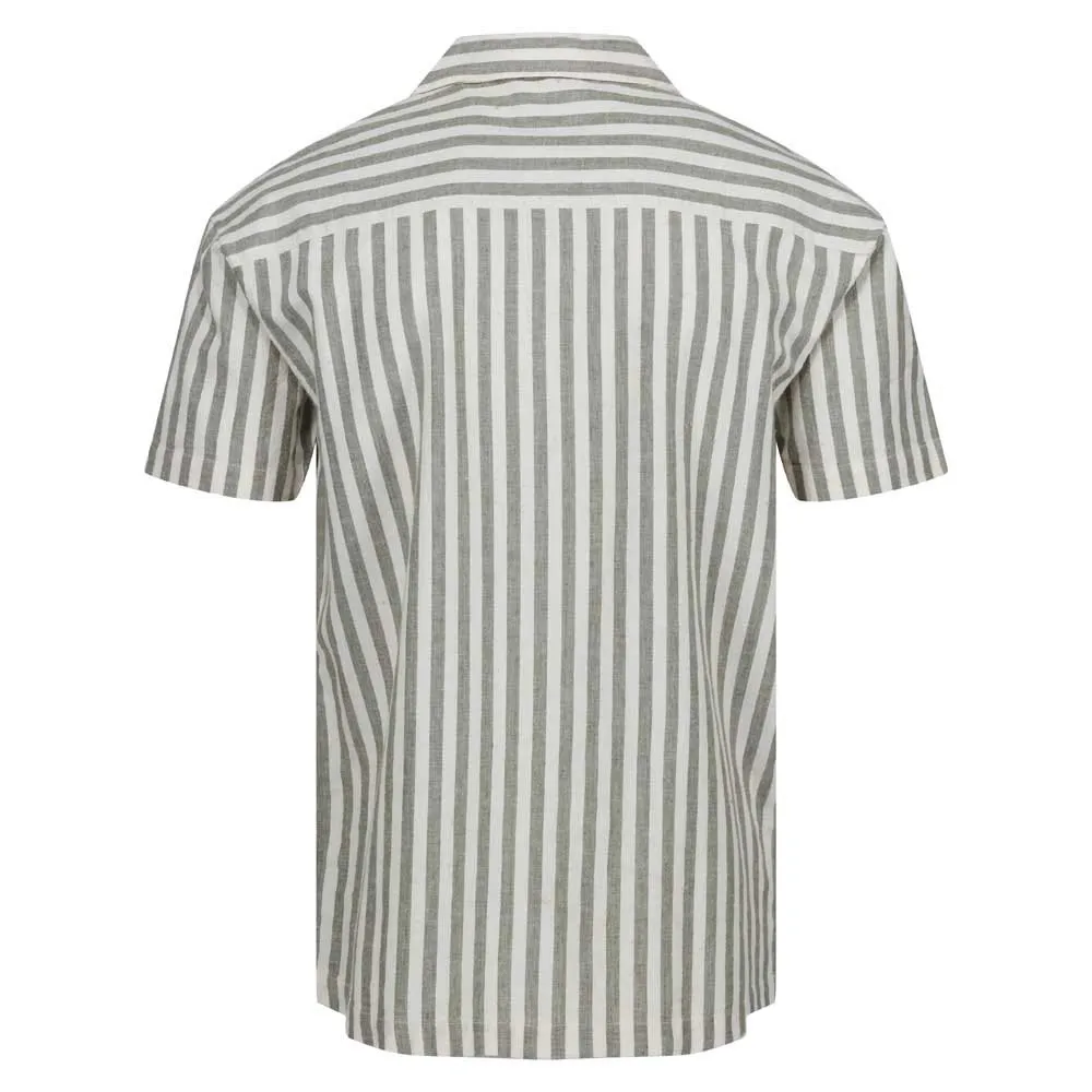 Regatta Shore Bay Ii Kortarmet Skjorte, Fauna / antique white stripe Regatta Shore Bay Ii Kortarmet Skjorte, Fauna / antique white stripe