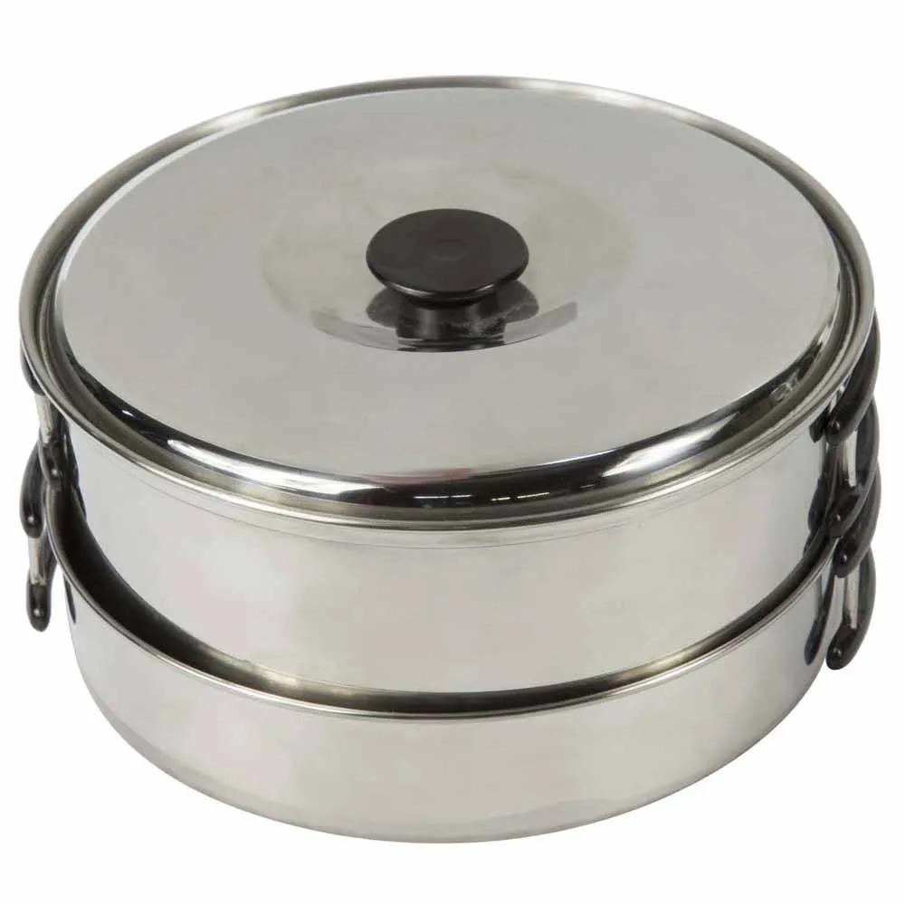Regatta Stål Kompakt Kokesett, Silver, One Size Regatta Stål Kompakt Kokesett, Silver, One Size