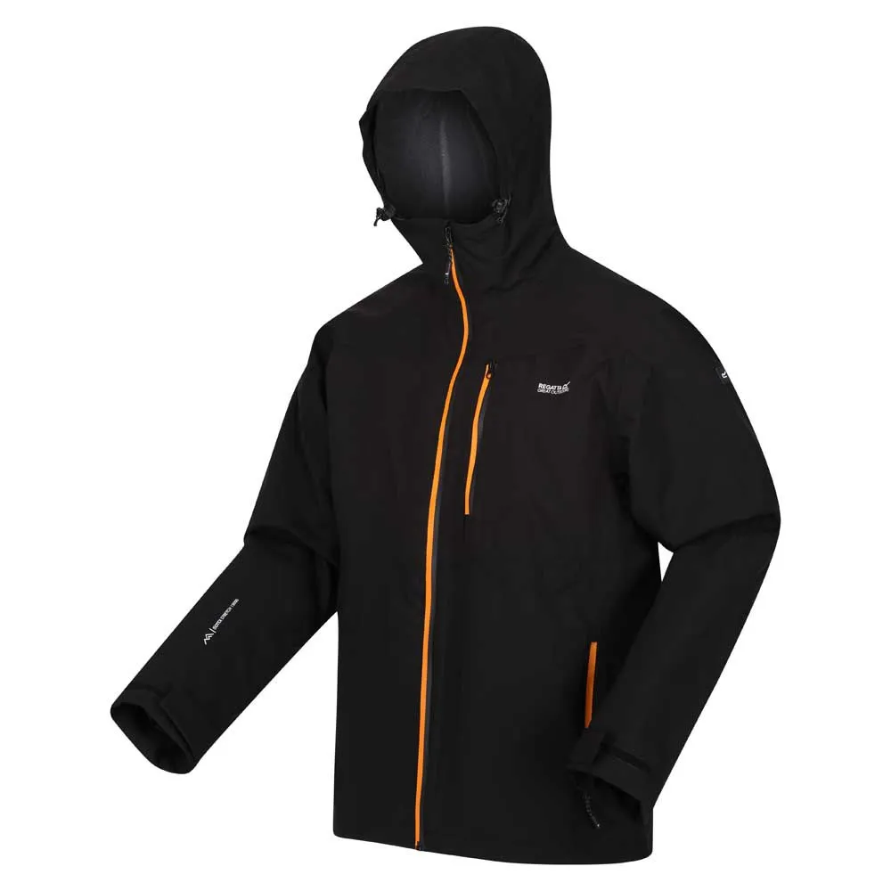 Regatta Wentwood Viii Jakke Refurbished, Black / orange pepper