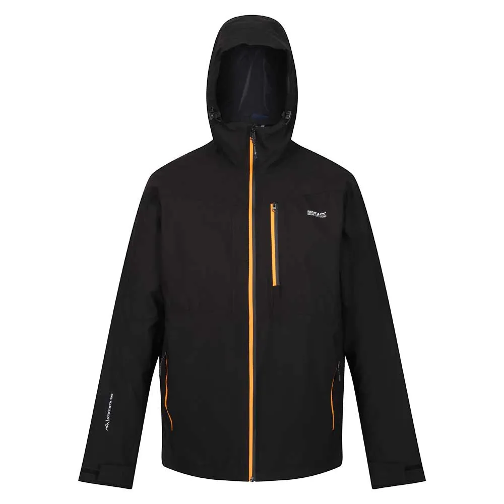 Regatta Wentwood Viii Jakke Refurbished, Black / orange pepper