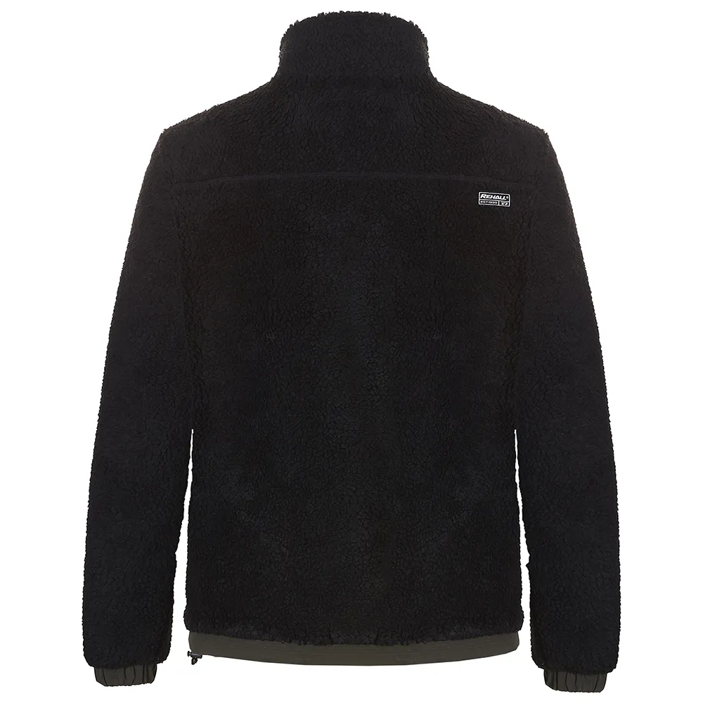 Rehall Ritchall-r Fleecejakke Med Full Glidelås, Black