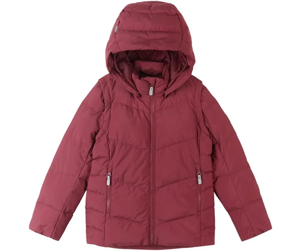 Reima Paahto Down Jacket Girls, Jam red