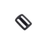 Relags Three-web Buckle 40 Mm 1 Pcs, Black, One Size