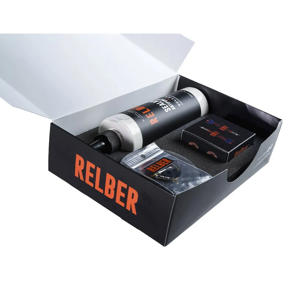 Relber Tubeless Reparasjonssett, Black, One Size Relber Tubeless Reparasjonssett, Black, One Size