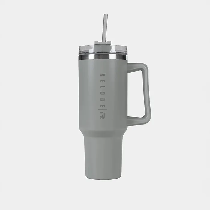Relode Clean Tumbler Vannflaske 1200 ml, Grå, 1200ml Relode Clean Tumbler Vannflaske 1200 ml, Grå, 1200ml