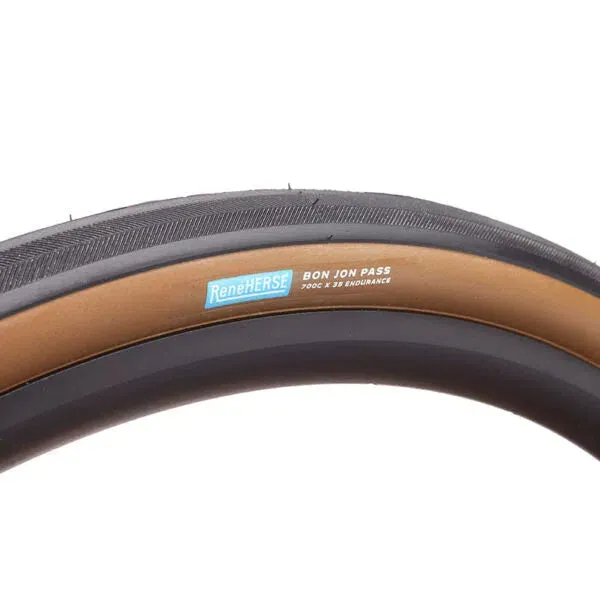 Rene Herse Gravel Tyre Bon Jon Pass Endurance, Dark tan, 700 x 35mm, Sykkeldekk Rene Herse Gravel Tyre Bon Jon Pass Endurance, Dark tan, 700 x 35mm, Sykkeldekk