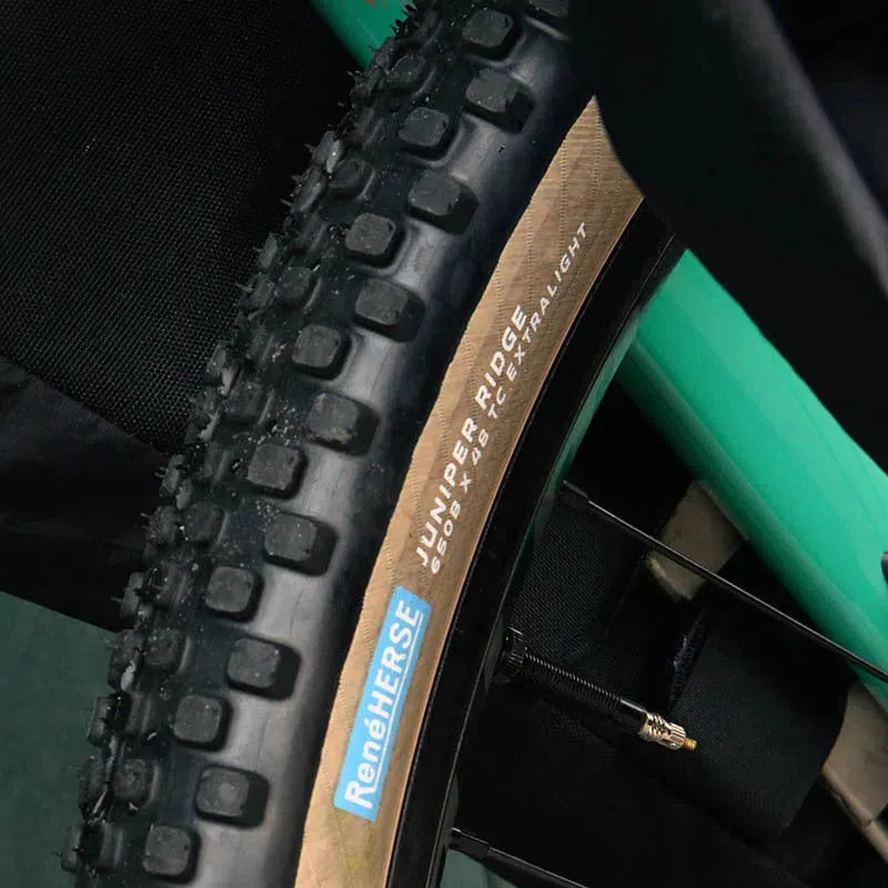 Rene Herse Gravel Tyre Juniper Ridge TC Endurance, Dark tan, 650 x 48, Sykkeldekk Rene Herse Gravel Tyre Juniper Ridge TC Endurance, Dark tan, 650 x 48, Sykkeldekk