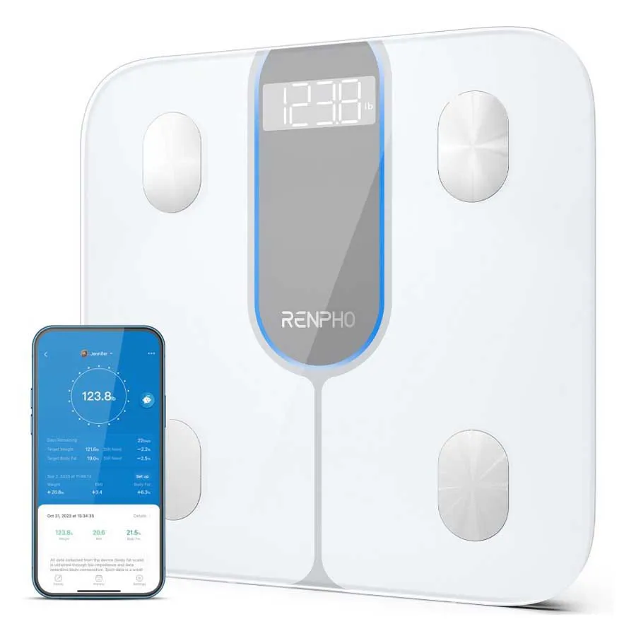 Renpho Elis 1c Vekt, White, One Size