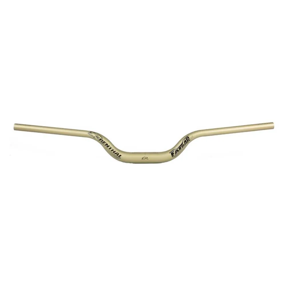 Renthal Fatbar 35 V3 70mm Rise Styre, Gold, 35mm, 820mm