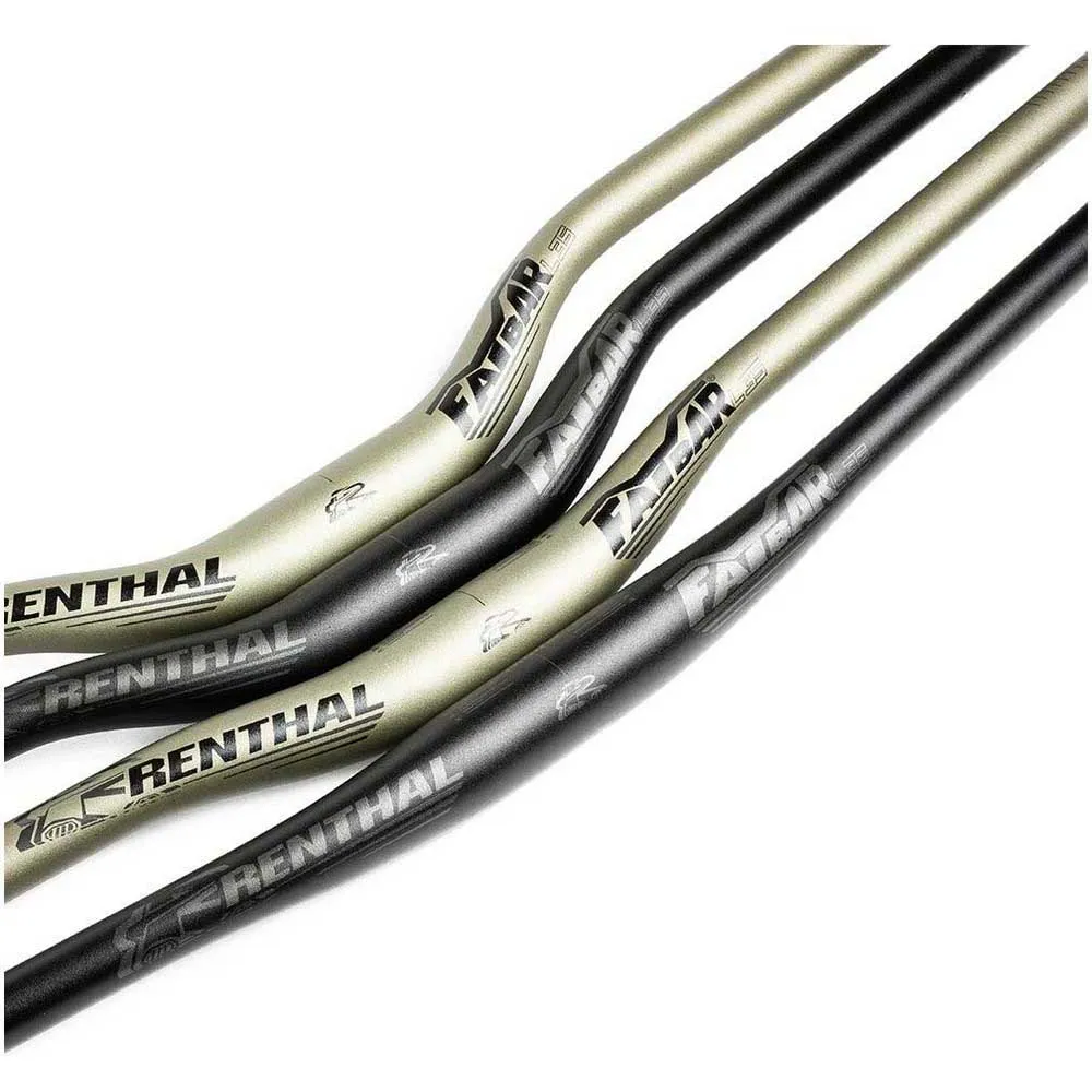 Renthal Fatbar Lite 35 30mm Rise Styre, Black, 35mm, 760mm