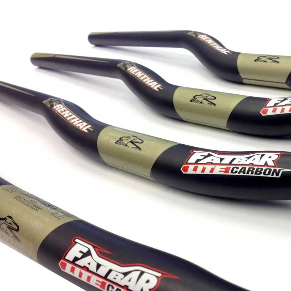 Renthal Fatbar Lite V2 Carbon Rise 20 Mm Styre, Black, 31.8mm, 760mm